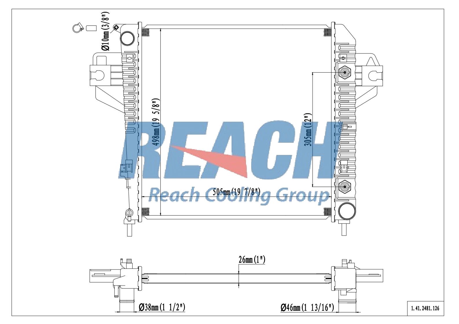 2481 Radiator 41-2481